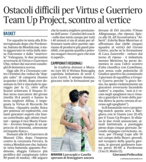 IL GAZZETTINO 09-11-2024