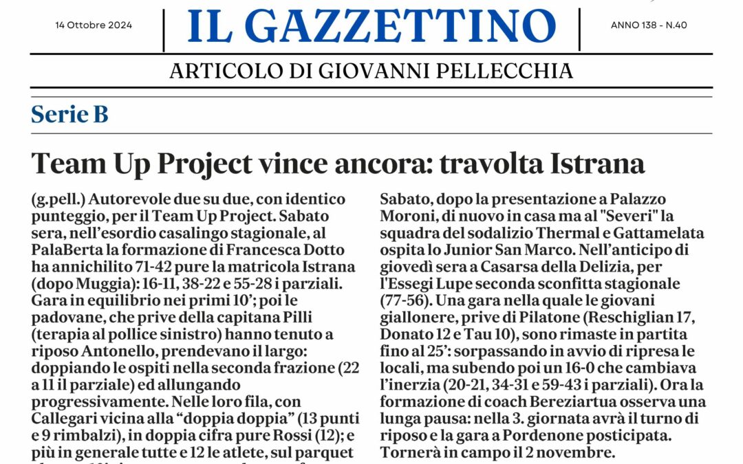 Il Gazzettino — 14-10-2024