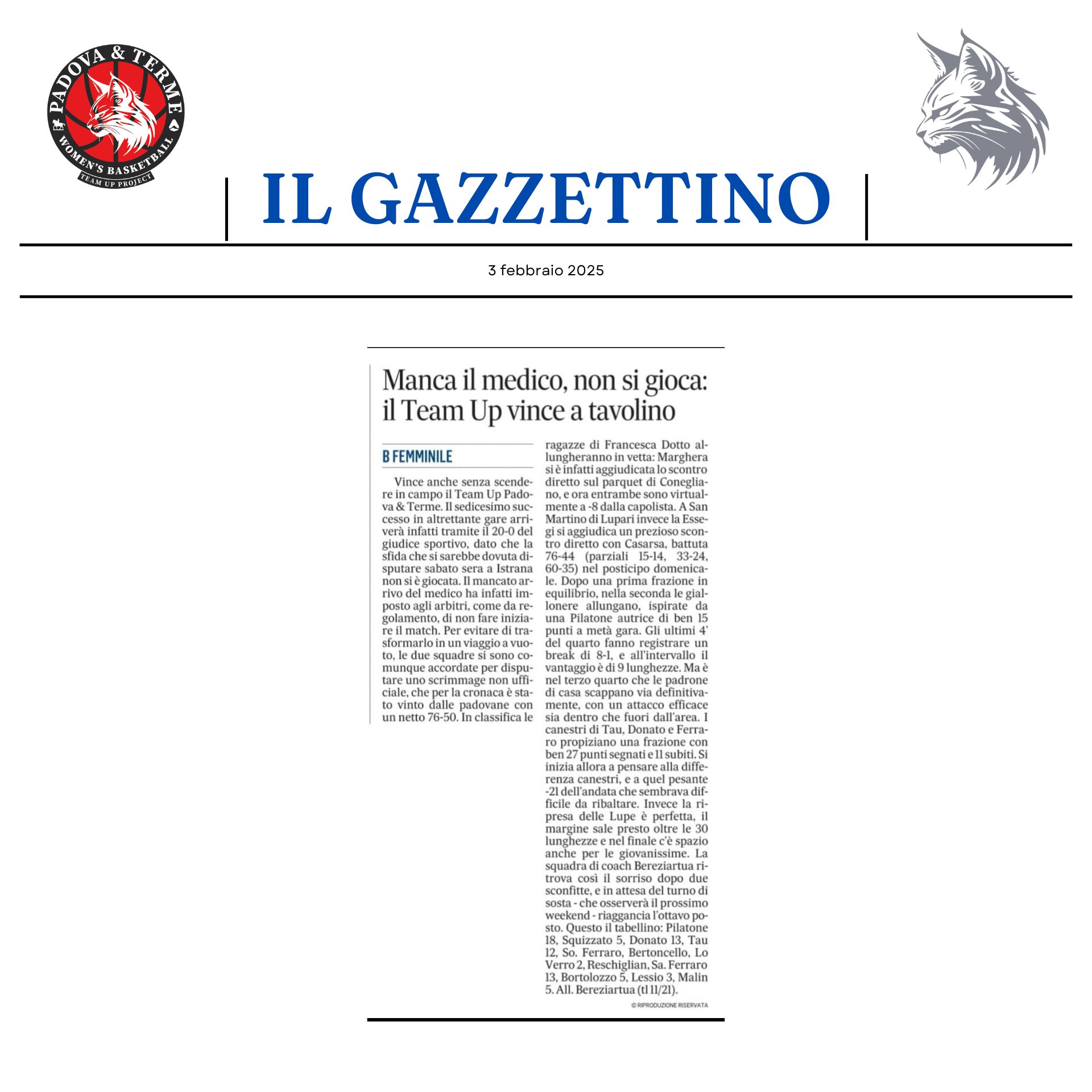 Il Gazzettino 03/02/2025